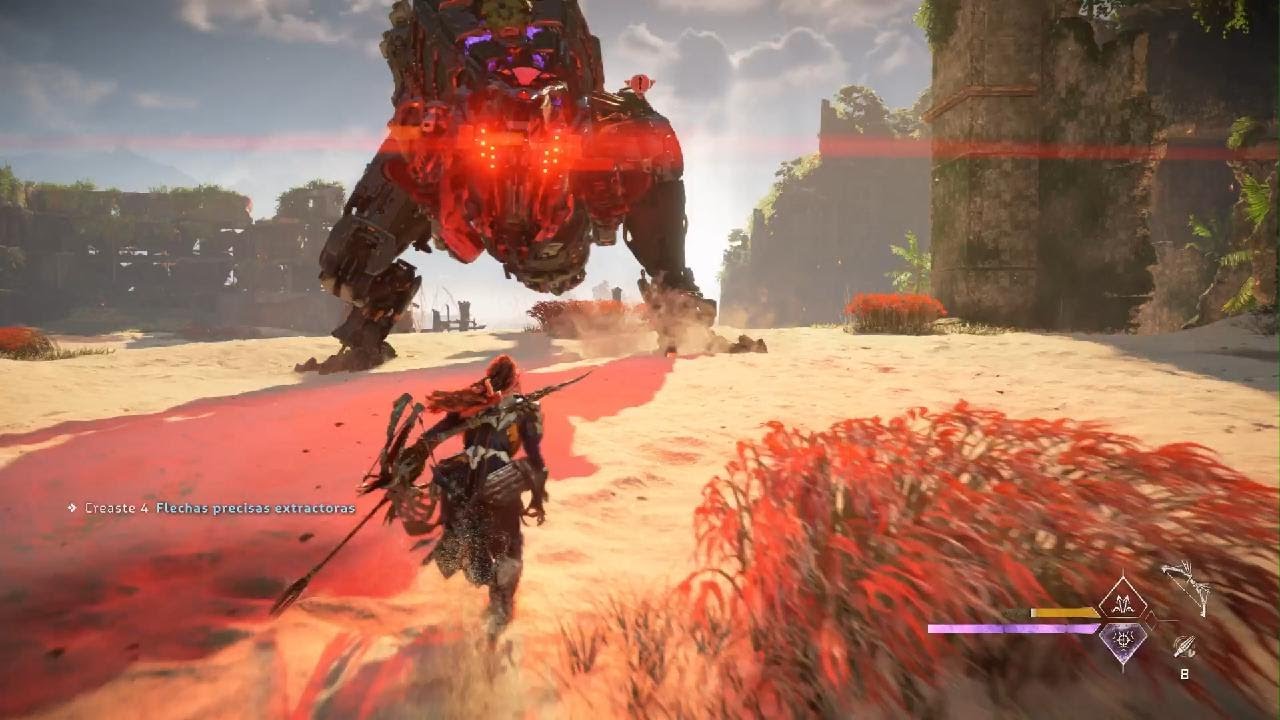 Horizon Forbidden West - Tumba de faro - Atronador Alfa