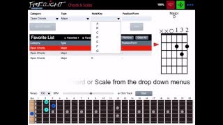 How to Pair your Fretlight Wireless FG-600 Guitar to the Fretlight Chords & Scales App (iOS) screenshot 3