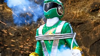 Green Go-onger SOLO fight scenes | All episodes included | defeat clips | 