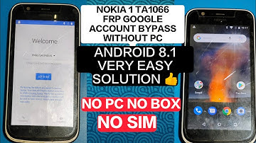 nokia 1 ta 1066 frp Lock | New Method bypass without pc 1000 % Working | nokia 1 frp bypass