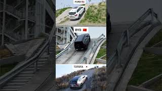 The Ultimate 4WD Hill Climb Challenge: Ford vs BYD vs Toyota! #shorts