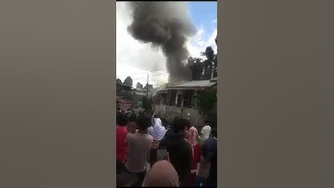 kebakaran di lau gumba, Brastagi, Karo, Sumatera Utara 17/6/2023