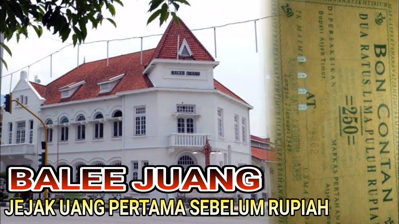 Balee Juang Langsa, Jejak Tempat Pembuatan Mata Uang Sebelum Rupiah Dibuat‼️