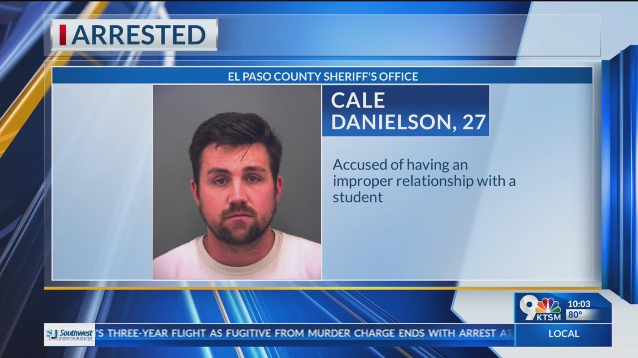 Fabens high school coach accused of improper relationship between educator and student arrested