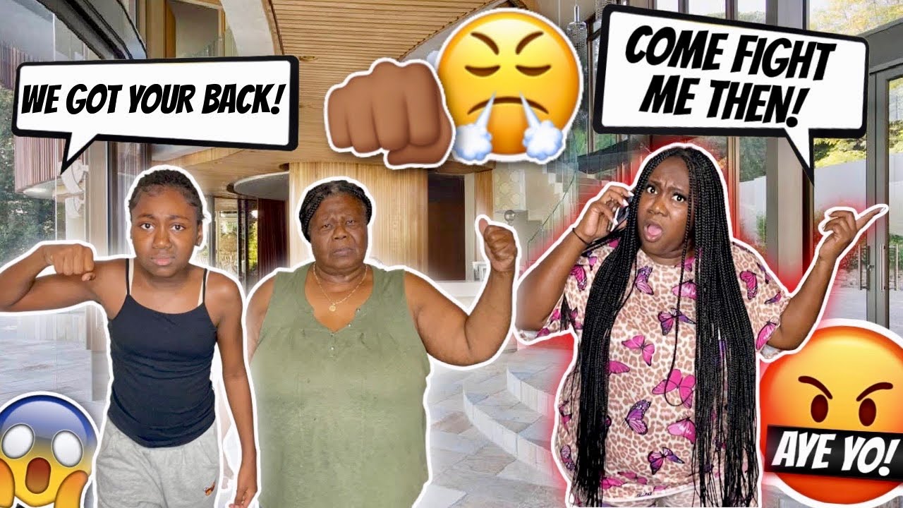 I ASKED MY MOM TO HELP ME FIGHT - YouTube