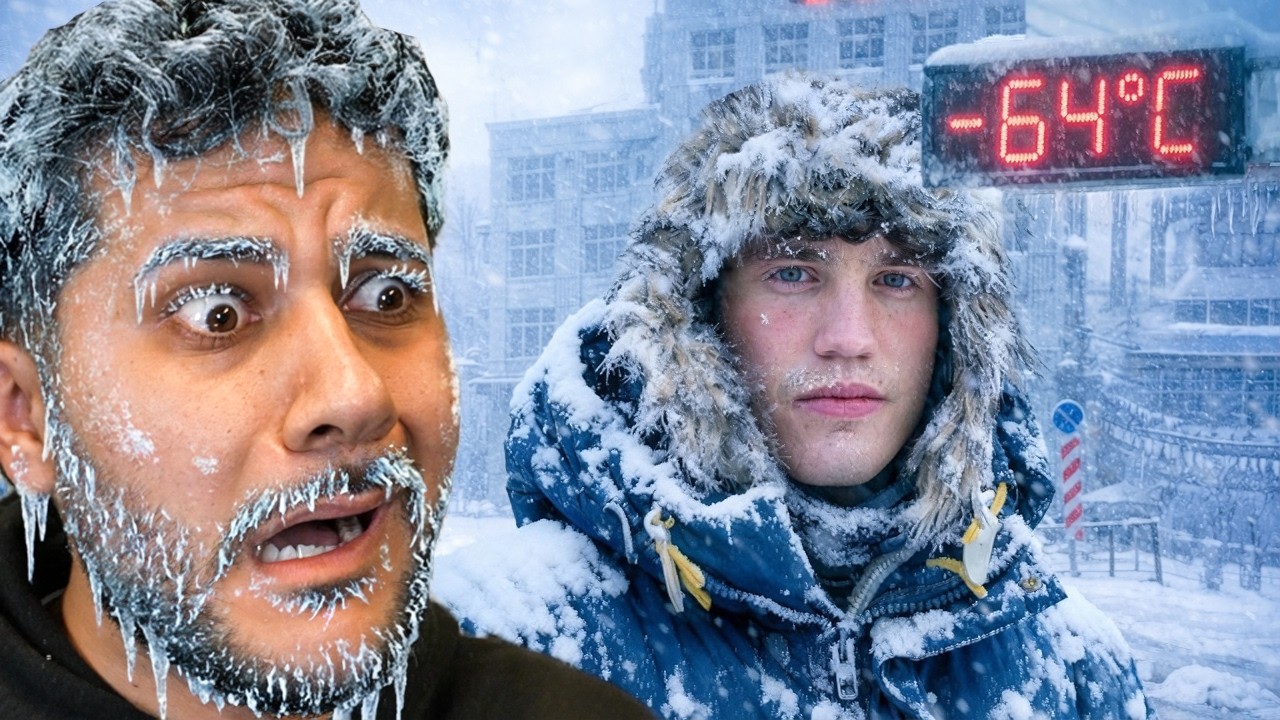 Er Besucht Die Kälteste Stadt Der Welt!