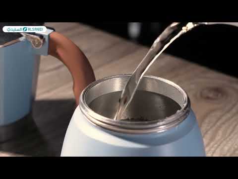 محضرة قهوة اسبريسو المونيوم 350 مل سهلة الحمل والاستخدام مناسبة للرحلات تحضير قهوة غنية بسرعة