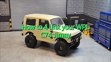 How to 4 link your WPL C74 Jimny