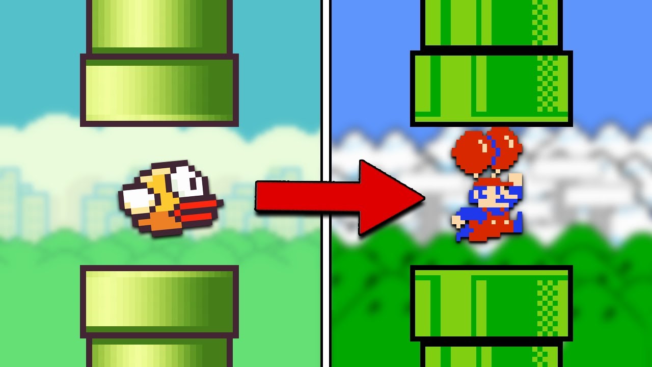 Hacking Flappy Bird By Playing Mario