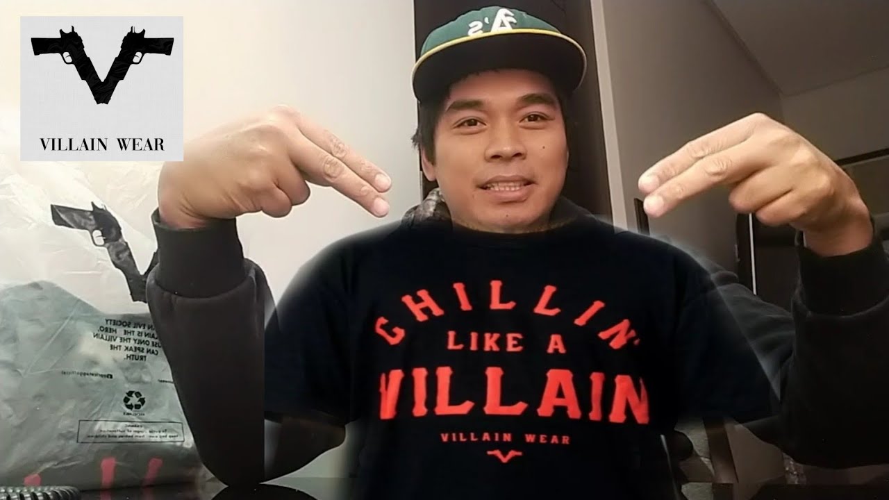 VILLAIN WEAR T-SHIRT REVIEW | CRYZACE VLOG