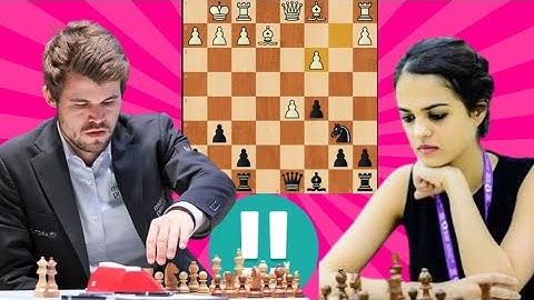 Crazy Tania Sachdev vs Magnus Carlsen 14