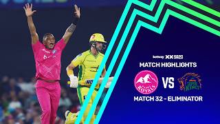 Full Highlights | Paarl Royals vs Joburg Super Kings | Betway SA20 | Match 32 - The Eliminator