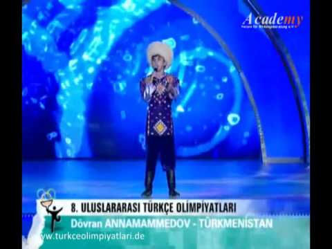 8. Uluslararası Türkçe Olimpiyatları - Dövran Annamammedov - Potpori - Türkmenistan