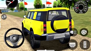 New Indian Car Simulator 3D - Land Rover Defender Drive : Indian Kar Wala Game : Android Gameplay screenshot 3