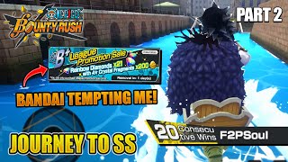 Increasing Support Percentage & 20x Win Streak! | F2PSoul's Journey to SS | ONE PIECE Bounty Rush