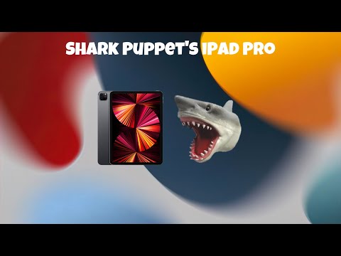 SB Movie: Shark Puppet's iPad Pro! (1 year anniversary special)