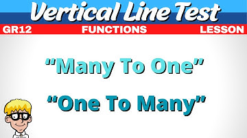 1) Vertical line test gr 12
