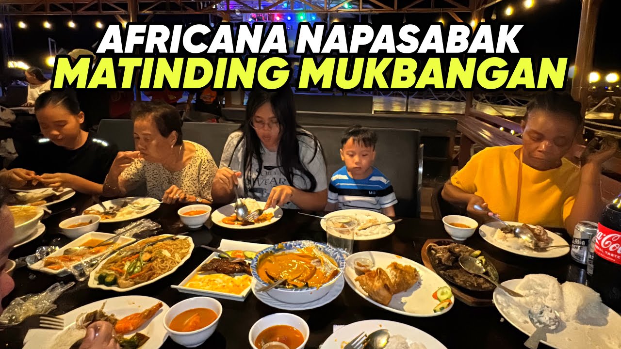 AFRICANA NAPASABAK!! SA MATINDING MUKBANGAN!!