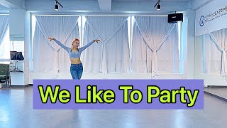 We Like To Party linedance/김덕화댄스아카데미/강사 린다/거울모드