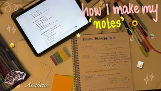     Note-Making That Actually Works ⭐️ Aesthetic + Effective Notes Guide