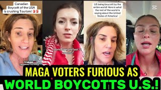 MAGA Supporters MELTDOWN as Global Travel BOYCOTT Cripples U.S. Tourism