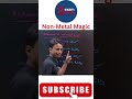 Behaviour of Non-Metal Oxides