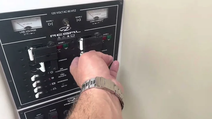 How to transfer power on your boats distribution panel correctly.(Generator or shore power transfer)