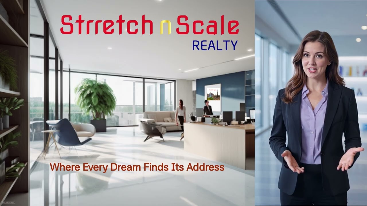 Strretchnscale Realty Logo Reveal
