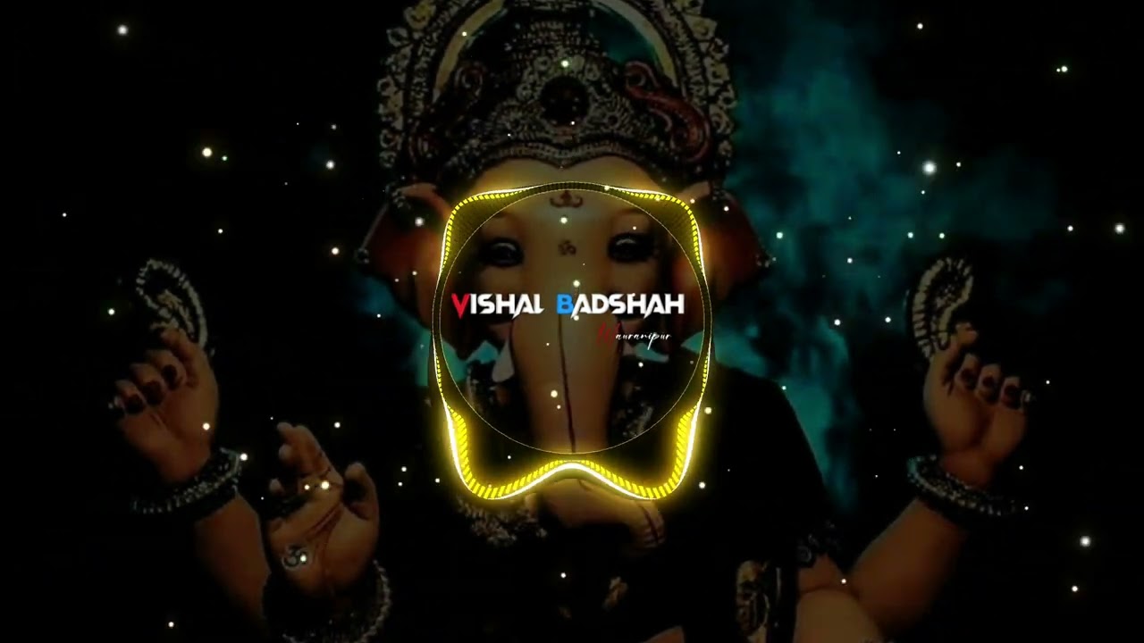 TERE DARSHAN KO GANRAJA | GANPATI COLLECTION 2025 | EDM BOMB BASS MIX | DJ VISHAL BADSHAH MAURANIPUR