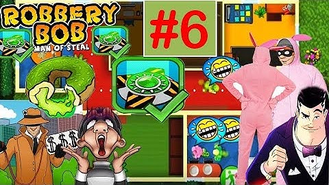 #robberybob #robberybob1 Robbery Bob - Game-play Walk-through Part 6  Challenge #asplaygames