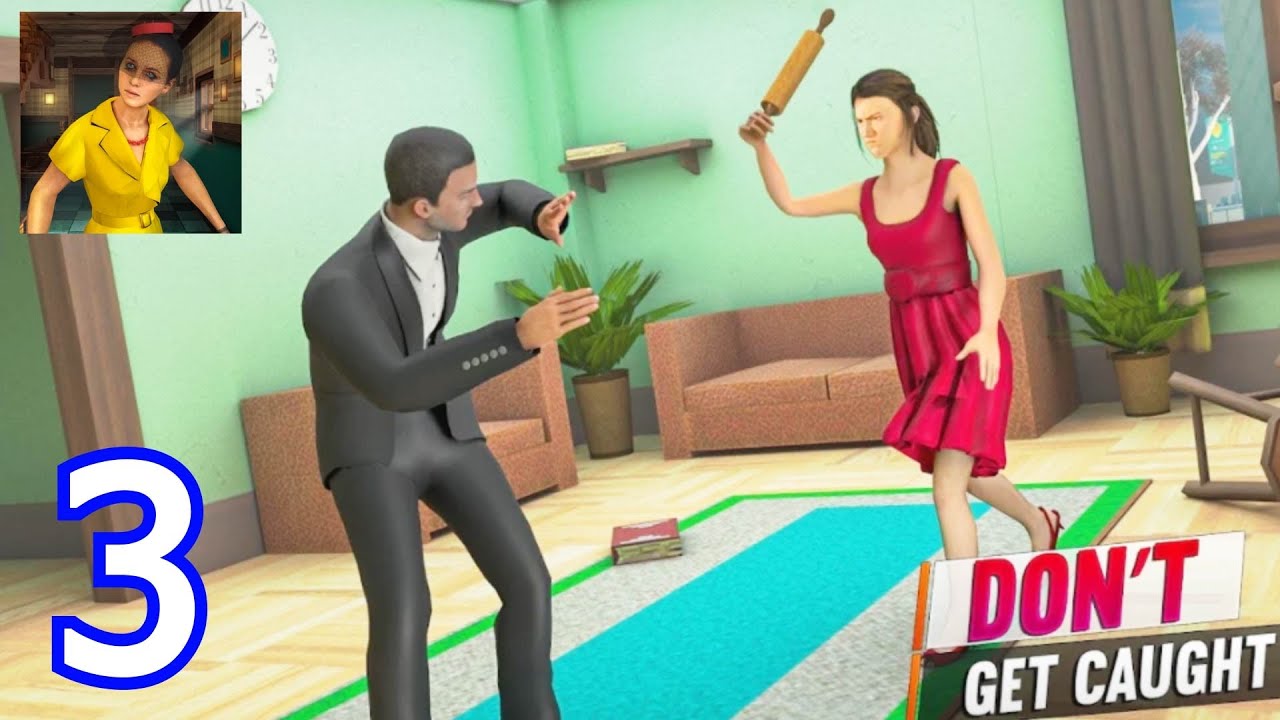 Scary Wife 3D - Part 3 Levels 1 -10 All levels