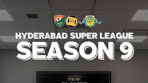 HSL Season 9 Player Auctions LIVE | Hyderabad Super League 2025 | Football Hyderabad Telangana