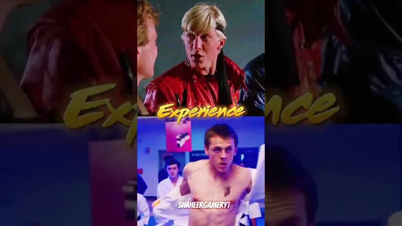 Johnny Lawrence (1984) vs Hawk from cobra kai cobrakai vs 