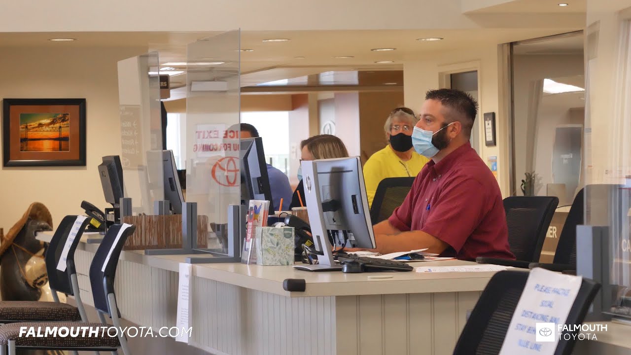 COVID Safety Precautions for Service Falmouth Toyota YouTube