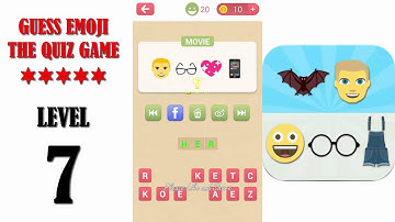 Guess Emoji The Quiz Game Level 7 - All Answers - Walkthrough