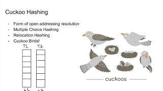 Hash Tables and Cuckoo Hashing