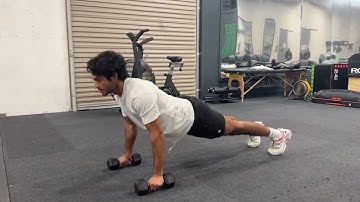 Dumbbell Push-ups - How To workout | With the WeStrive App