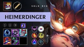 Heimerdinger Mid vs Malzahar - KR Master Patch 26.07
