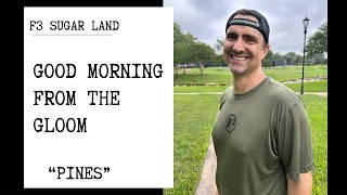 F3 Free Men’s Workouts | Sugar Land, Texas | Good Morning from the Gloom with Pines