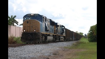 [HD] Csx O721-20 Gets Lead By CSXT 4777 A EMD SD70AC With A K5H Horn And CSXT 5368 In Trail
