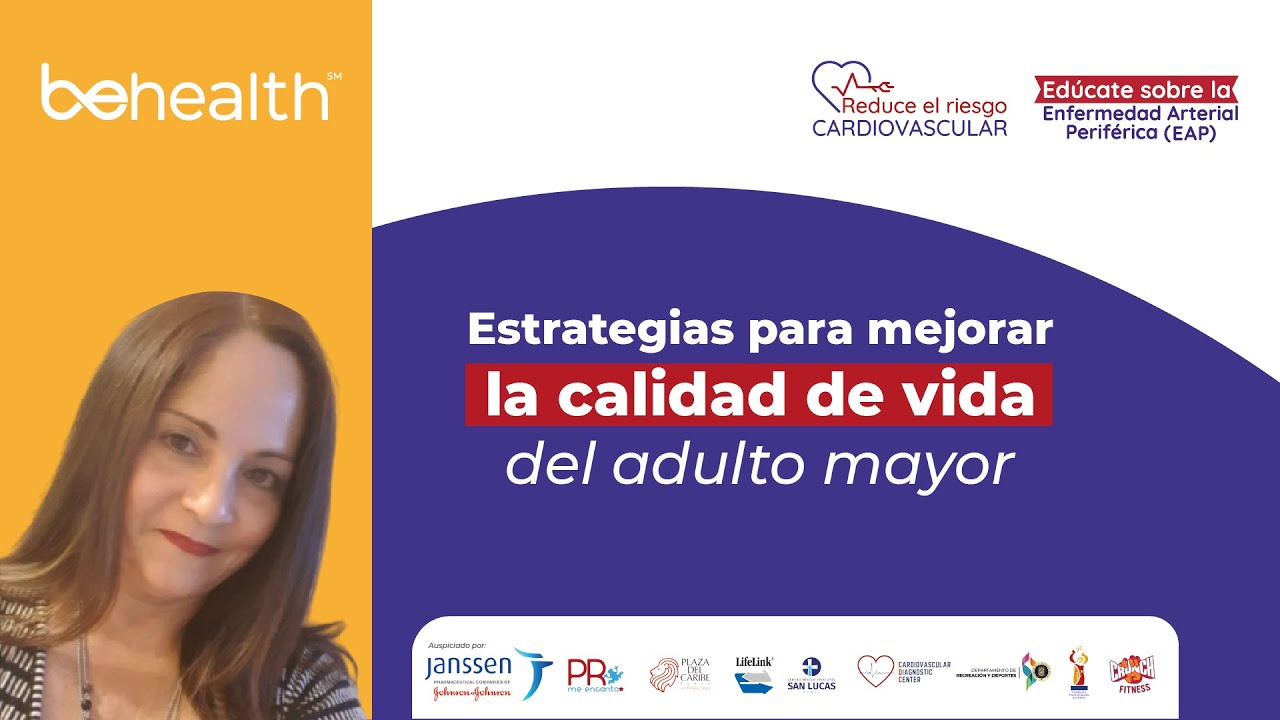 Estrategias para mejorar la calidad de vida del adulto mayor - YouTube