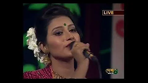 Sei Rel Liner Dhare onDesh TV  Priyojoner Gan  by Suchitra  Sutradhar