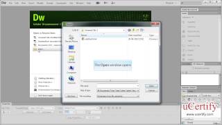 Setting Work Space In Dreamweaver CS6