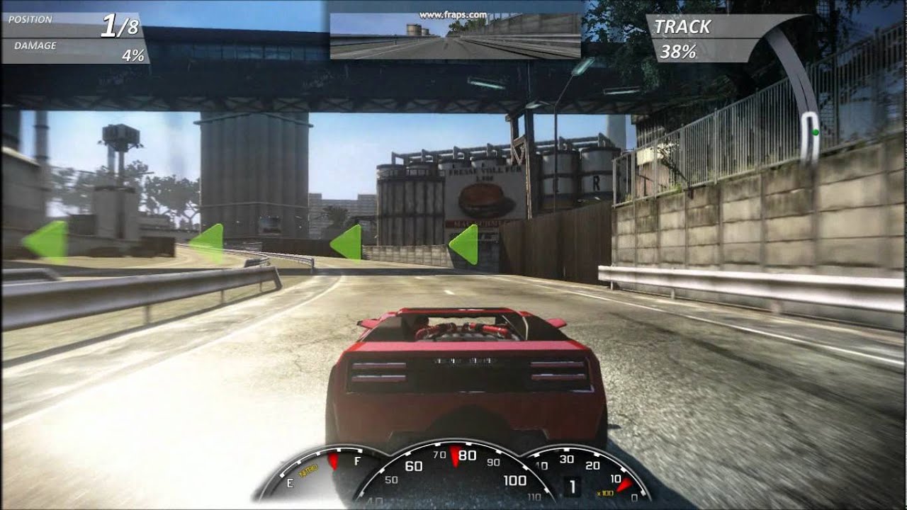 Crash time II gameplay 450 Km/h