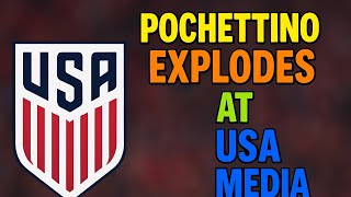Pochettino explodes at media!