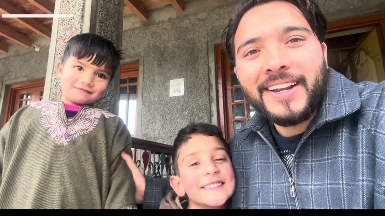 Village Home Vlog in Kashmir | Children, Clouds & a Snowy Hope | Jan 22 