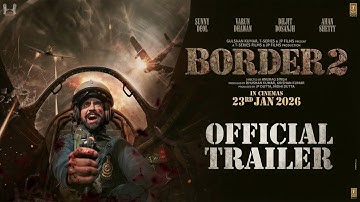 BORDER 2: Official Trailer | Sunny Deol | Diljit Dosanjh | Varun Dhawan | Ahan Shetty | New Movie