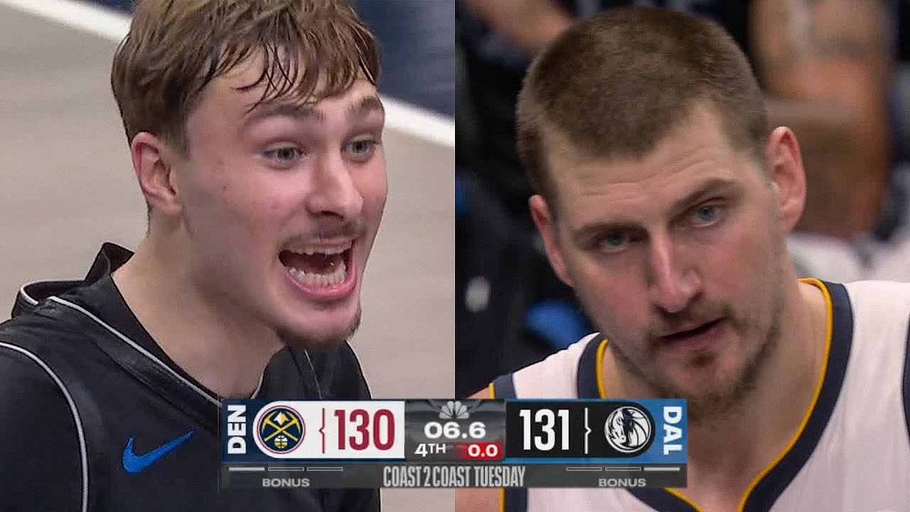 Финал: 4:36. Напряженная концовка матча «Денвер Наггетс» против «Даллас Маверикс» | 23 декабря 20...