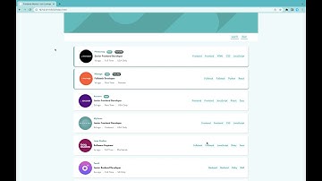 Job listings with filtering - Frontend Mentor Challenge | Vanilla JS | HTML | CSS
