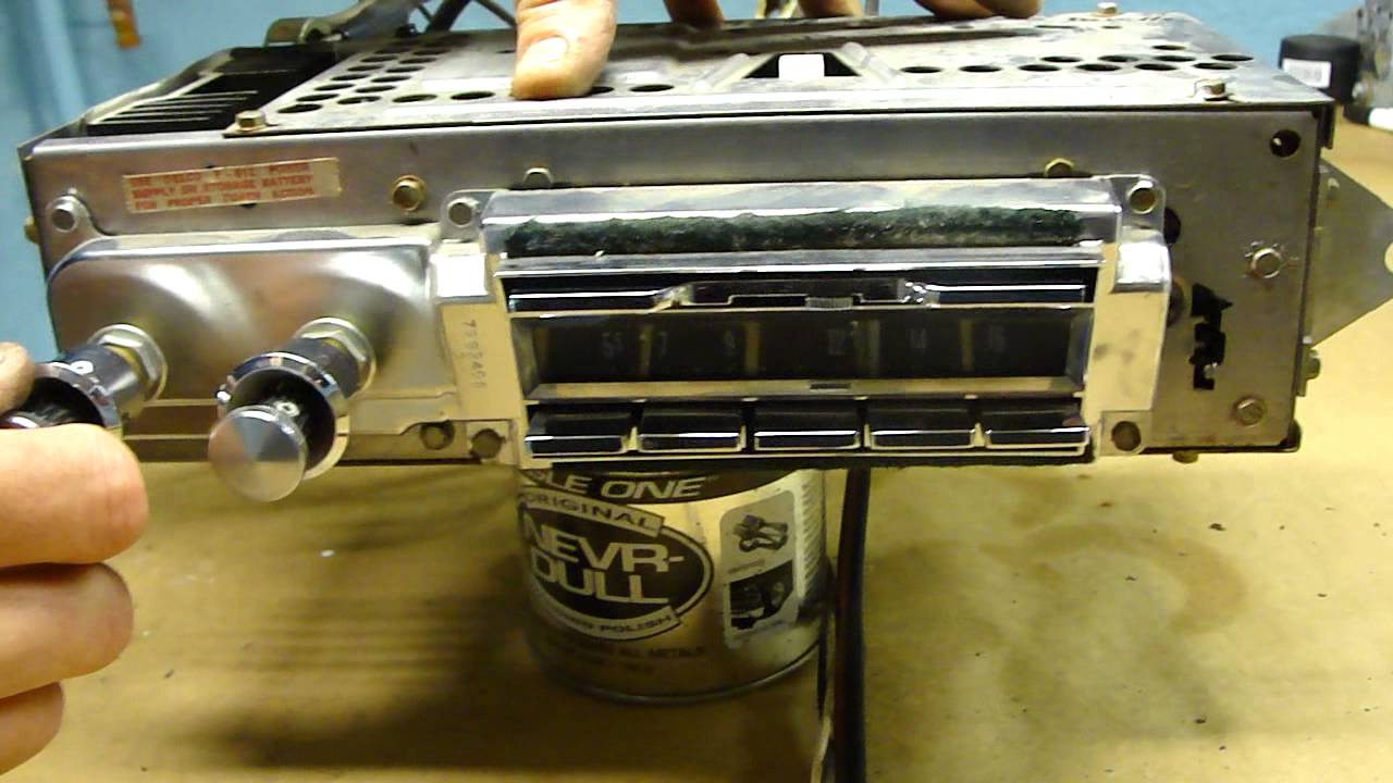 1964 Cadillac Sedan DeVille Delco AM Radio **tested ... 1964 cadillac fuse box 